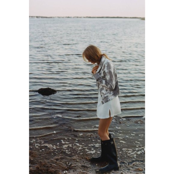 Anthropologie t.la Nika Cropped Shirt Jacket - Picture 2 of 9